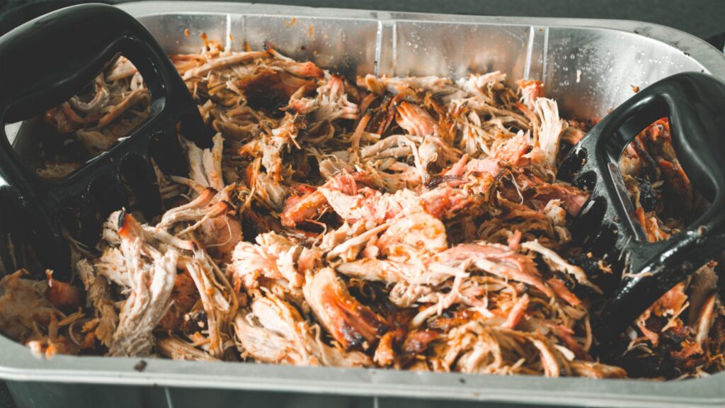 Pulled pork bbq