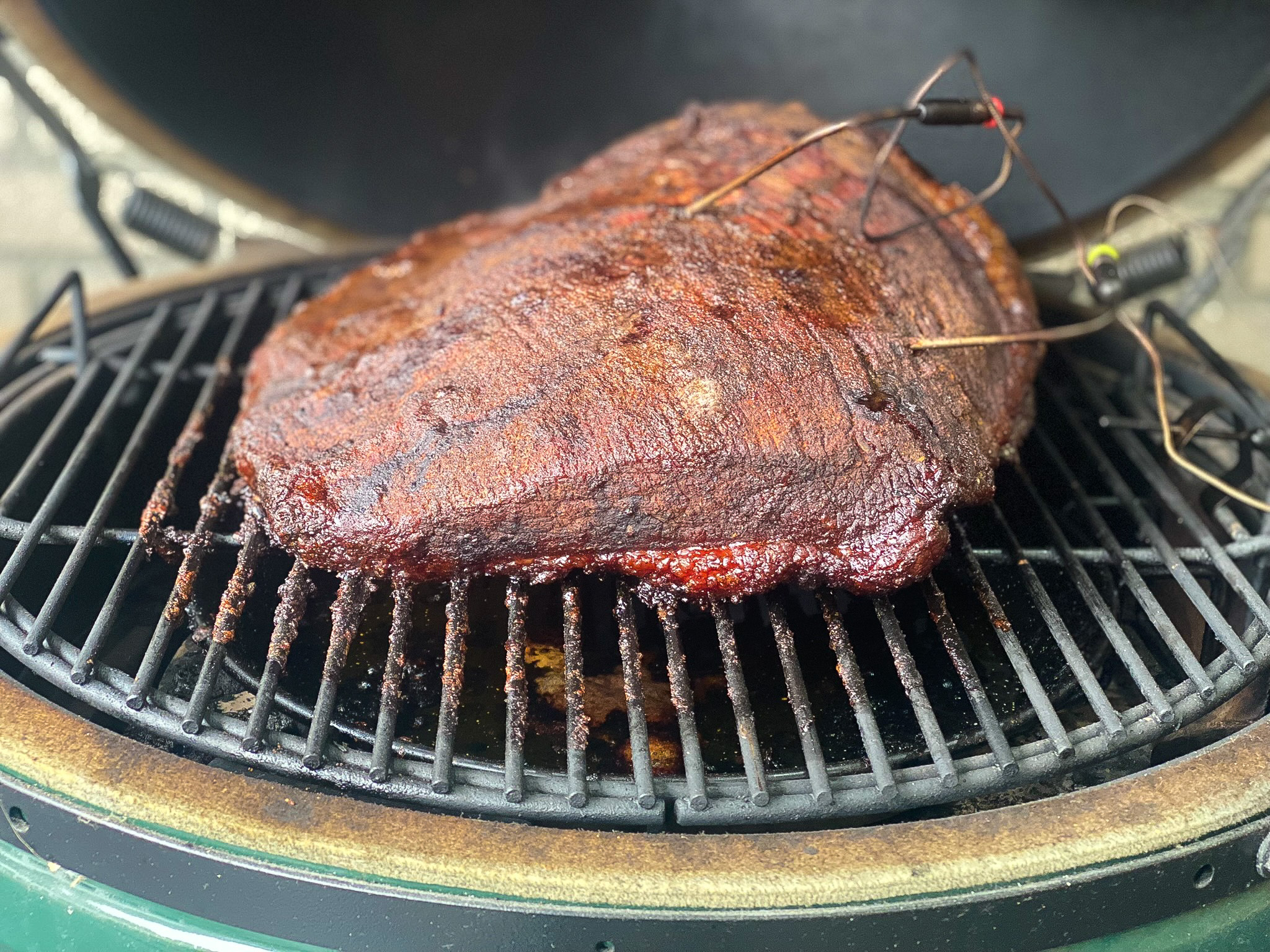 Brisket op de bbq