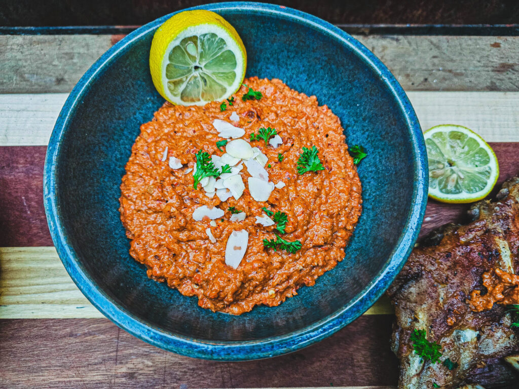 Romesco saus resultaat